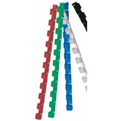 Spirali plastica 51mm - 411 - 500 fogli - 50 pezzi