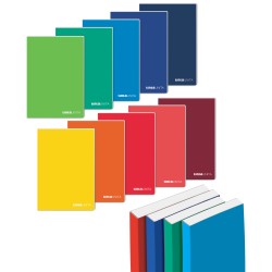 Maxi quaderno brossurato A4 Tinta Unita 96fg 90gr