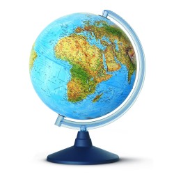 Mappamondo diametro 25 con luce Elite