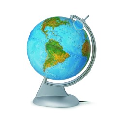 Mappamondo con luce Lumierissimo diametro 30