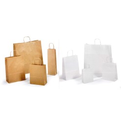 Confezione da 25 Shopper carta 26x36 TU SDS26