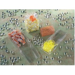 Cf. 100 Buste Cellophane con soffietto 6x20x5