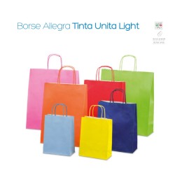 Cf. 25 Shopper carta Kraft Tinta unita 16x21