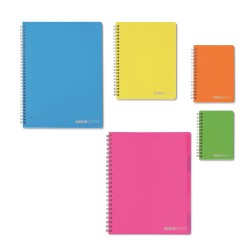 Maxi quaderno spirale A4 T.U. s/fori PPL A4 80fg