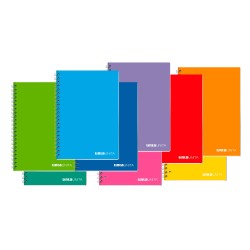 Maxi quaderno spirale A4 Tinta Unita s/fori 70fg