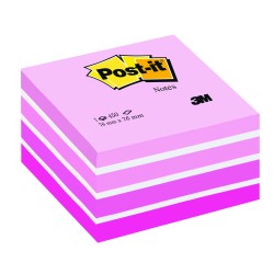 Post-It Cubo pastello rosa