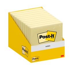 Post-It 654 76x76 Giallo 100 foglietti monofascett
