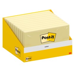 Post-It 655 76x127 Giallo 100 foglietti monofascet