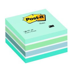 Post-It Cubo pastello blu