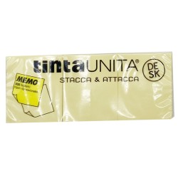 Set 3 Blocchetti Memo 40x50 Giallo