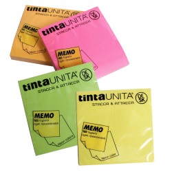 Foglietti riposizionabili Memo 75x75 neon