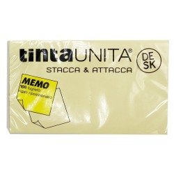 Foglietti riposizionabili Memo 75x125 giallo