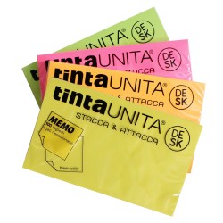 Foglietti riposizionabili Memo 75x125 neon