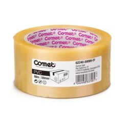 Nastro imballo PVC Comet Trasparente 50x66