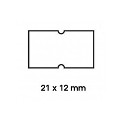 Etichette prezzatrice 21x12 Removibili - 10 rotoli