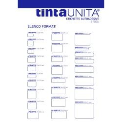 Etichette Pool Over Busta 10 fogli Pool Over | Etichette adesive 