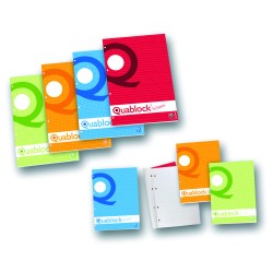 Maxi quaderno Quablock collato A4 80gr 50 fogli
