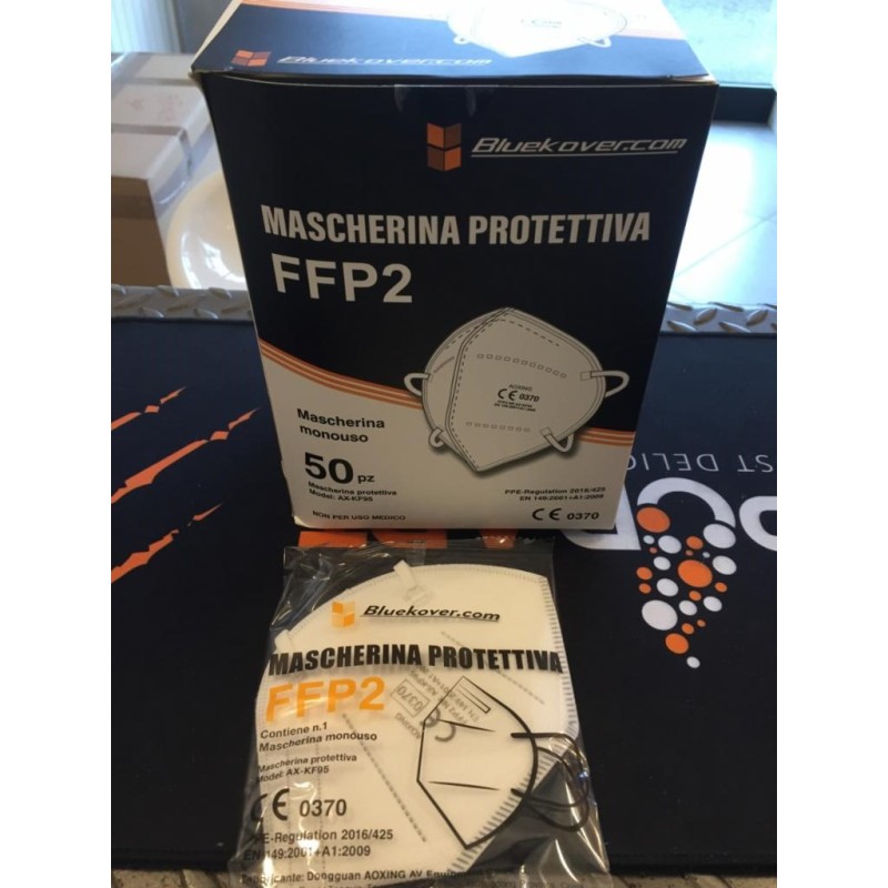 Mascherina KN95/FFP2 bianca Ugotesi - marchi generici | Covid 19 / pronto soccorso 