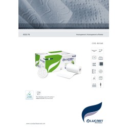 Asciugamani rotolo 2 Veli 70mt 861048 Lucart | Asciugamani carta 