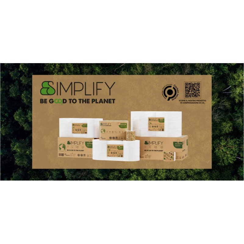 Cf.3 Asciugamani in rotolo Simplify Ugotesi - marchi generici | Asciugamani carta 