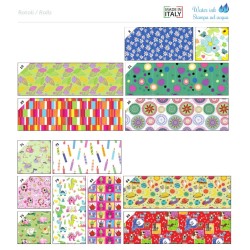 Rotolo carta da rifascio 70x200 Fantasie assortite