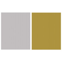 Busta 10 fogli carta da rifascio T.U 70x100 metal