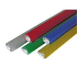 Rotolo carta crespa colori metallizzati 1,5 metri