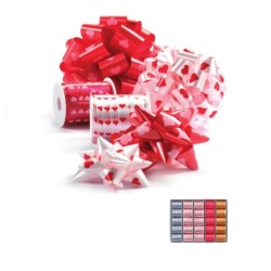 Scatola 25 Rocchetti 10x10mt Cuoricini 8280 ***E**