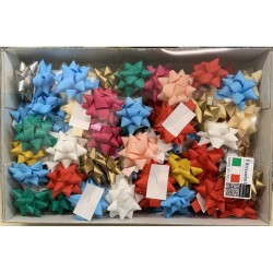 Scatola 100 Coccarde MAT d50 Assortito 3023