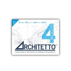 Blocco Architetto 4 24x33