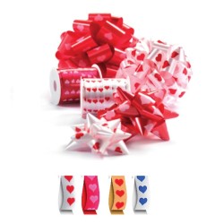 Scatola 50 Coccarde D50 Cuoricini 3080 ***E***