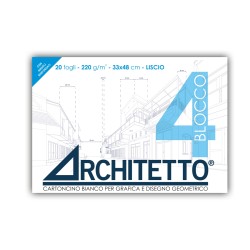 Blocco Architetto 4 33x48