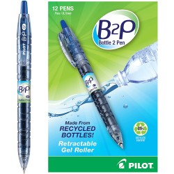 Penna roller gel Pilot B2P Begreen 0.7