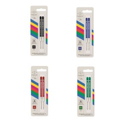 Blister 2 refill sfera Parker economici - plastica