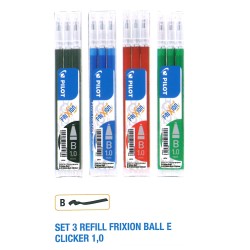 Set 3 refill Pilot Frixion 1,0