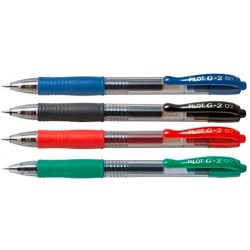 Penna gel scatto Pilot G2 0,7