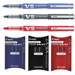 Roller Pilot HI-TECPOINT V5 BEGREEN ricaricabile