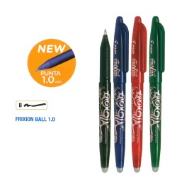 Penna roller Pilot Frixion gel 1,0 con cappuccio