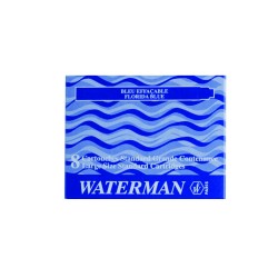Cartucce Waterman lunghe confezione da 8