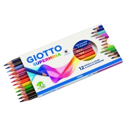 Pastelli Giotto Supermina 12 colori