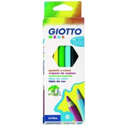 Pastelli Giotto Mega astuccio 6 colori 2258