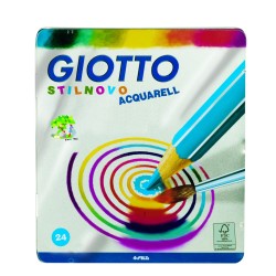 Pastelli Stilnovo Acquarellabili 24 colori - 2563