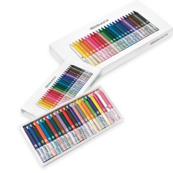 Pastelli cera Tinta Unita 24 colori