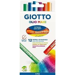 Pastelli olio Giotto 12 colori