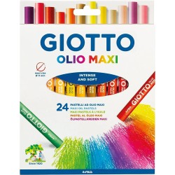 Pastelli olio Giotto 24 colori