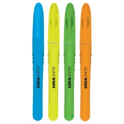 Evidenziatori Tinta Unita colori fluo fusto slim