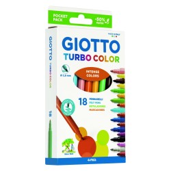 Pennarelli Giotto Turbo color 18 colori