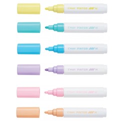 Marker multisuperficie PILOT PINTOR colori pastel