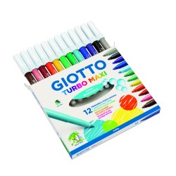 Pennarelli Giotto Turbo Maxi 12 colori