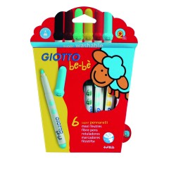 Scatola 6 Superpennarelli Bebè